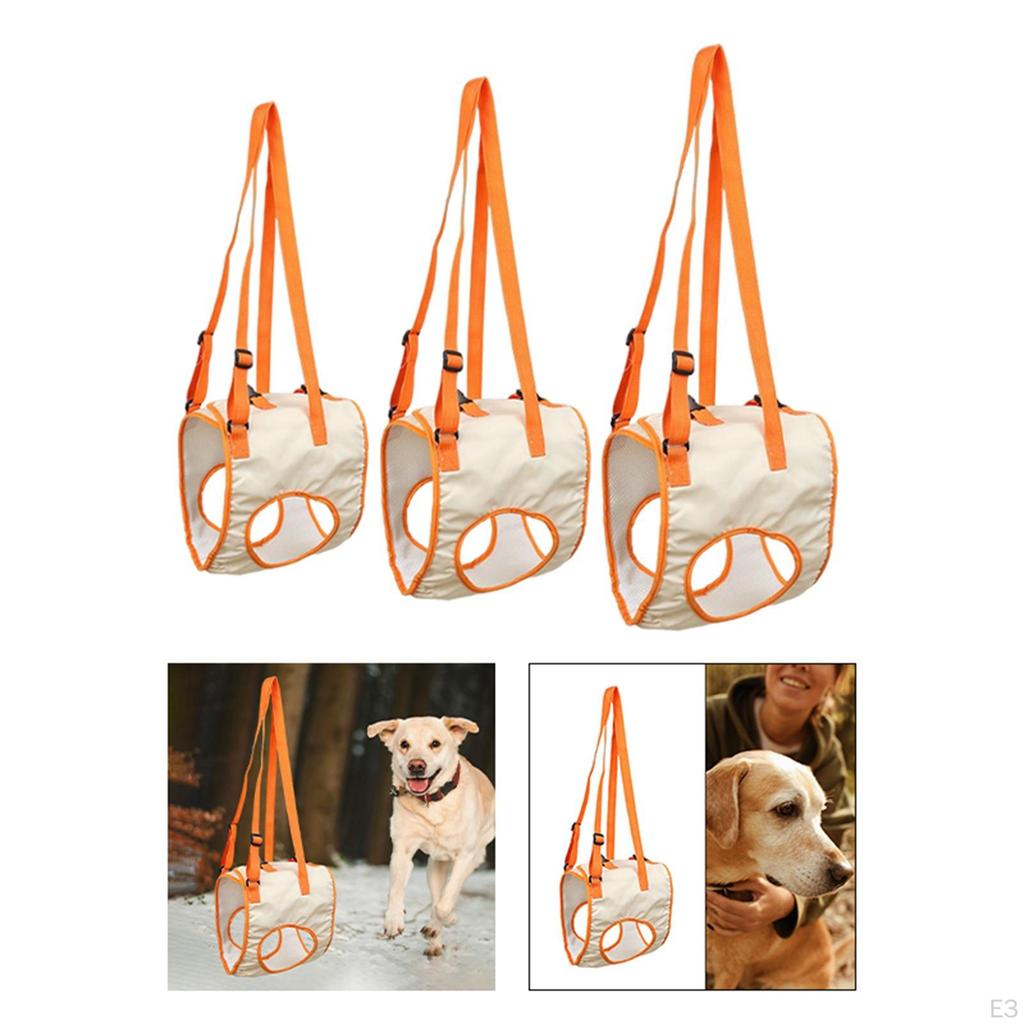 Support Harness, Dog Lift Harness Portable Lifting Help Dogs with Weak Front Legs for