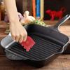 Cast Iron Pan Scraper Grill Pan Scrapers Oil Stain Cleaner Scraper Frying Pan Cleaners Striped Cookware Cleaning Tool For Pans