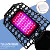 220V Full Spectrum LED Plant Lamp Hydroponics Growing Lights E27 Flower Seeds 100W 200W 300W LED Panel Indoor Lighting Grow Tent