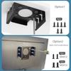 Mount for Mac Mini M4/M4 Pro 2025 Wall/Under Desk Metal Mount Anti-Scratch Monitor Mount Holder Accessories
