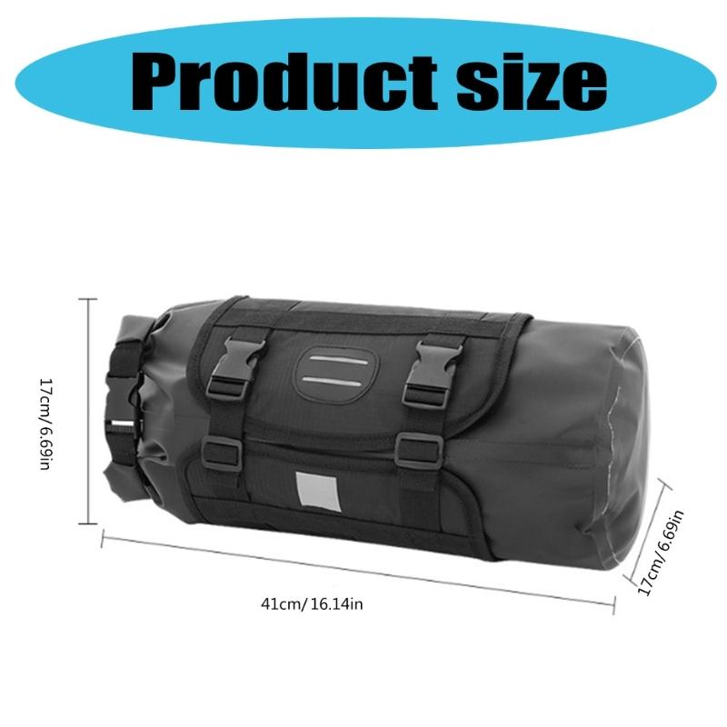Waterproofs Bike Handlebar Bag Bicycles Front Bag Large Capacity Storage Bag Cycling Front Storage Bag for Mountain Bike