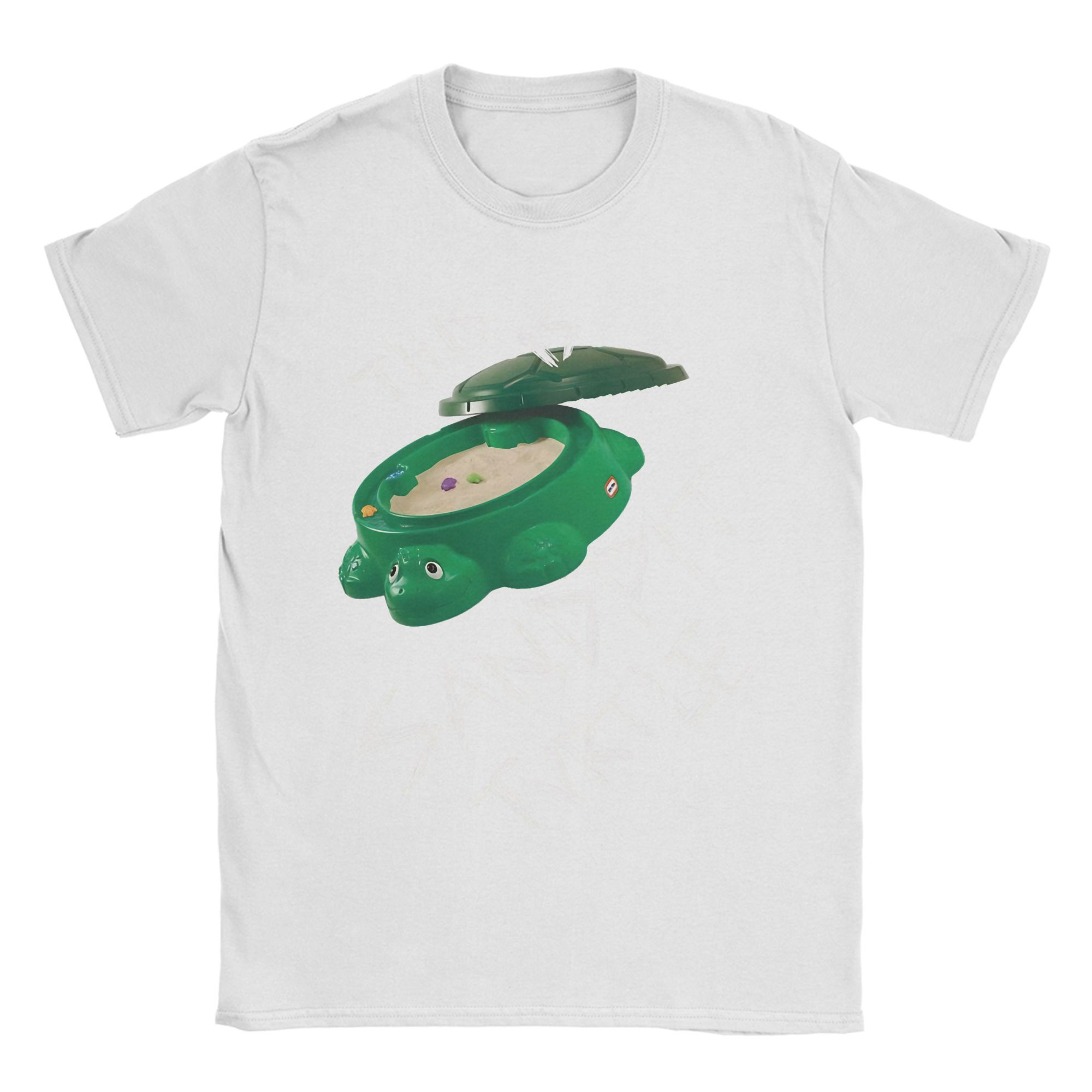 Lucky starfish Top Dit Is Zandbak Schildpad bmth meme T-shirt Zomer Nieuwigheid T-shirt Mannen Katoen Ronde Hals Oversized Top T-shirts Korte Mouw Vintage T-shirt 2XL
