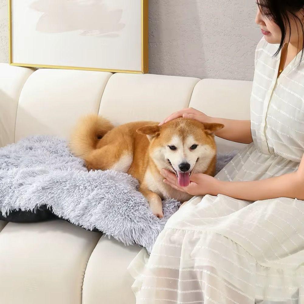 Non-slip Dogs Bed Blanket Soft Puppy Sleep Mat Pet Products Warm Cat Blanket  Sofa