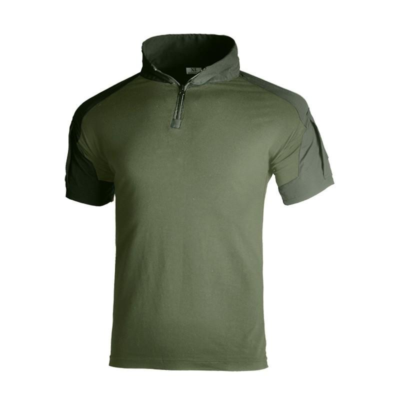 Hanye Outdoor Camouflage Suit Frog Training Short-sleeved Breathable T-shirt Short Coat