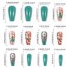 Press On Nail Square Shaped Fake Nail Glossy Stick On Nail Natural Full Cover False Nail Acrylic Glue On Nail for Women