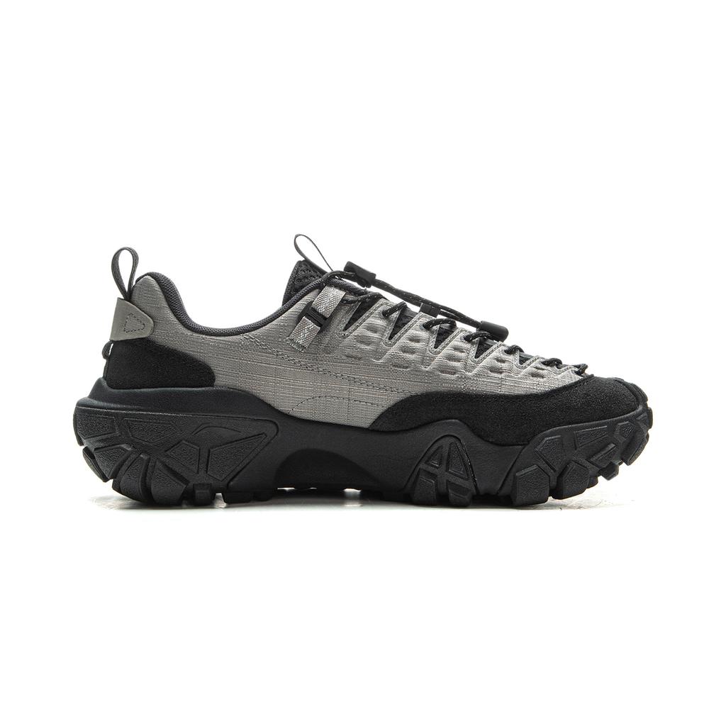 New LiNing Dunes Cushioning, Slip Resistant, Abrasion Resistant Support Low Top Casual Shoes Men's Gray Black AGCV363-2