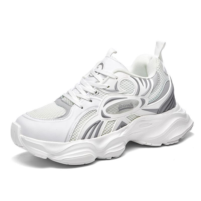 

Retro trend dad shoes platform height catwalk 44 белый