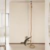 3m Ceiling Cat Climbing Rope Jute Rope Wall-mounted Solid Wood Pet Home Suitable for Cats To Climb and Play