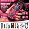 Baofeng 5Rmini Walkie-Talkie Bluetooth Programming Aviation Receiver Dual PTT Transmitter Key Outdoor Travel Baofeng Handheld RA