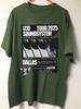 LCD Soundsystem 2025 Tour April Green  Full Size S-5XL Unisex T-Shirt