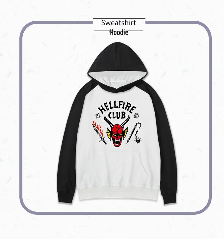 Stranger Things 4 Pure Cotton Cosplay Hoodie & T-Shirt