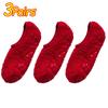 1/3 Paar Winter Korallenfleece Socken Indoor Rutschfest Kurzer Schaft Bootssocke Kältefest Zuhause Silikon Bodenstrümpfe Weiche Warme Socken