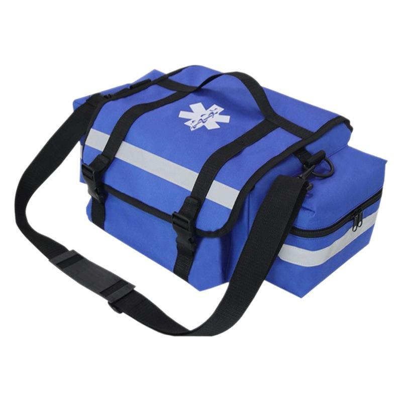 Outdoor Camping First Aid Kit: Single Shoulder Medical Storage Bag for Travel and Car