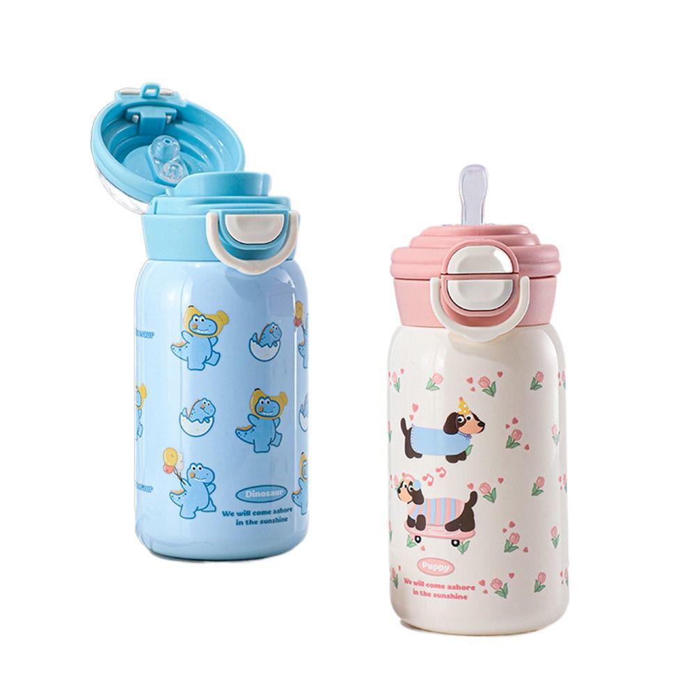 Cute 300ML Vacuum Cup Insulation Or Cooling High-Capacity Thermal Water Bottle Thermal Mug for Student Children