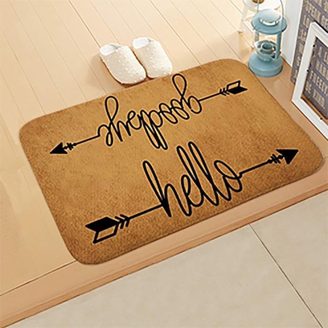Home Sweet Home Carpet for Living Room Bedroom Rug Door Kitchen Unslip Floor Mats Birthday gift photography props Alfombra Rug