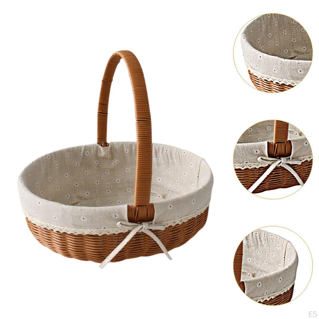 Breathable Picnic Basket for Vegetables and Sandwiches At Events