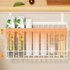 No Drill Hanging Storage Basket Hanging Organizer Wire Metal Rack  for Home Organization