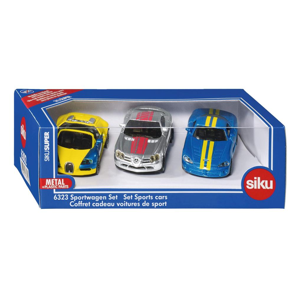 SIKU Gift Set Sports Car SK6323 for Ages 3 and Up