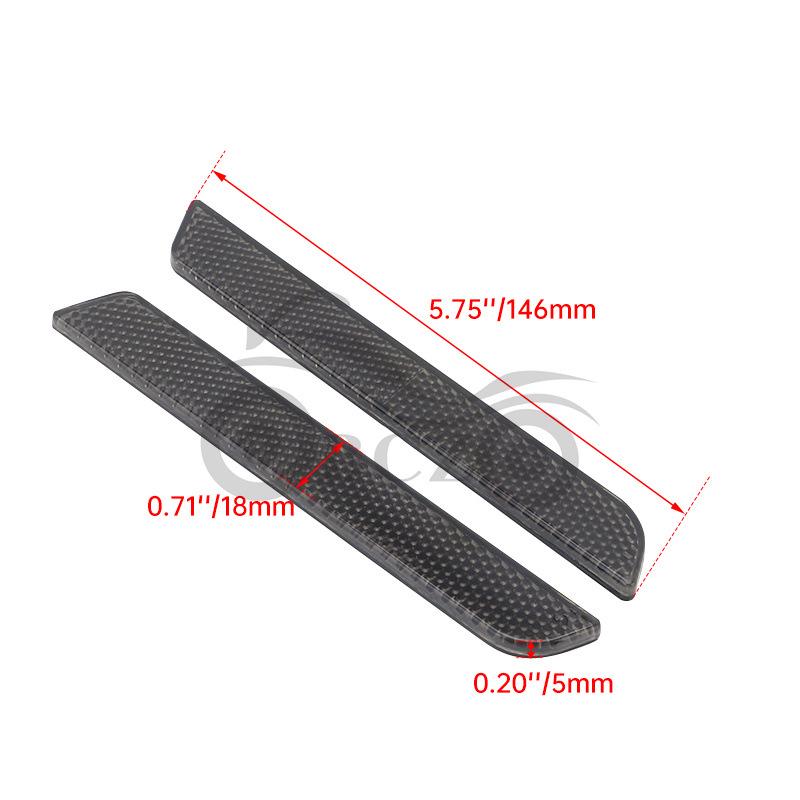 Harley Road King Street Glide Reflective Lock Cover Strip 93-13