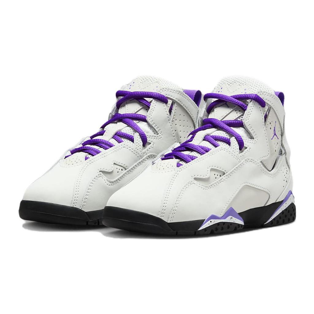 Jordan True Flight Grau Lila Gift PS 343796-052