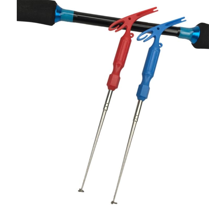 2Pcs Fishing Quick Knot Tool Universal Nail Knot Tying Tools Loop Tyer Pen Shape Hook Remover Multi-fishing Tackle