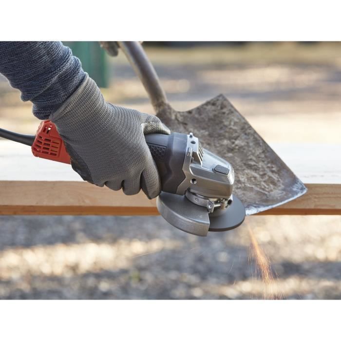 Meuleuse d'angle filaire - BLACK+DECKER - BEG220-QS - 900W - 125mm