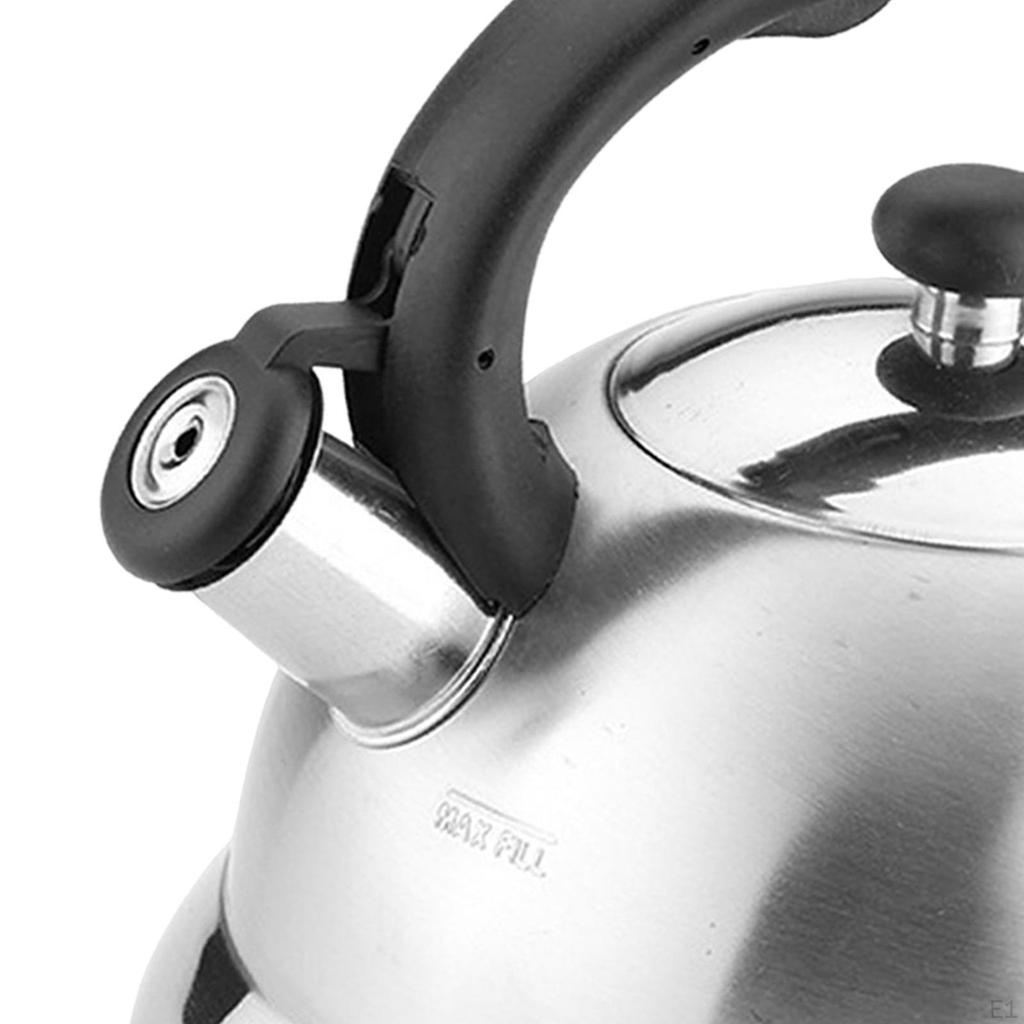 Top Loud Whistling Kettle, 3L Teapot, Boiling Cookware Kitchenware Water Kettle Anti Scald Handle