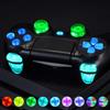 ExtremeRate PS4 Controller Compatible Multicolor Light Emitting D-Pad Thumbstick Trigger Home Fac...