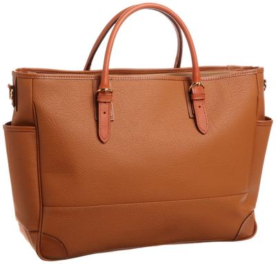 Bolsa Tote Boston em couro genuíno 2WAY Cor Camel feita em Toyooka Hyogo a terra sagrada das bolsas [Mariela] Cidade, Província,