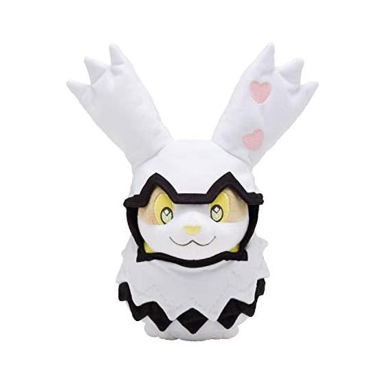 Pokemon Plush Halloween Galar Garden Yamper 22x25x26cm Pokemon Center Original Halloween Home Party Goods Yamper Ears with Cute Heart