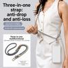 Adjustable Phone Lanyard 8mm Thick Camera Hanging Rope Creative Long Chain Neck Straps Outdoor Use