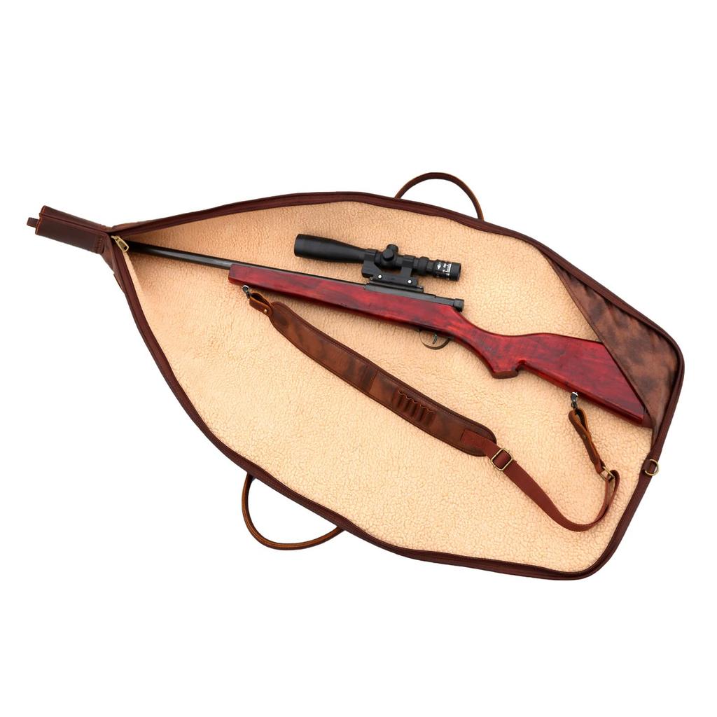 TOURBON Gun Rifle Storage 123cm Case, Easy-to-Carry Bag,