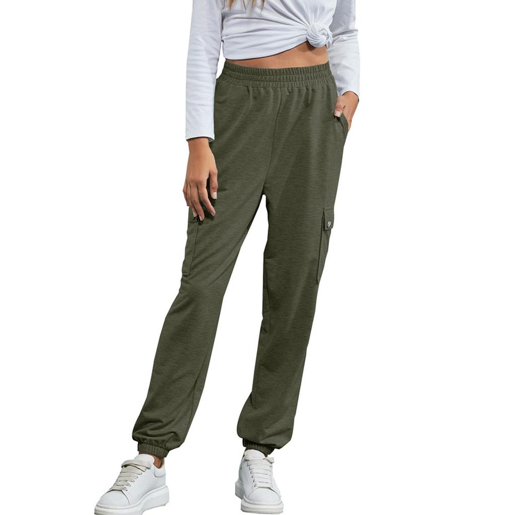 Fashion Women's Active Bind  Color Home Leisure Pants
