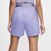 Nike Sportswear Swoosh Woven Belted Polyester Summer Shorts Women Bottoms Light-Thistle-Purple CJ3808-569