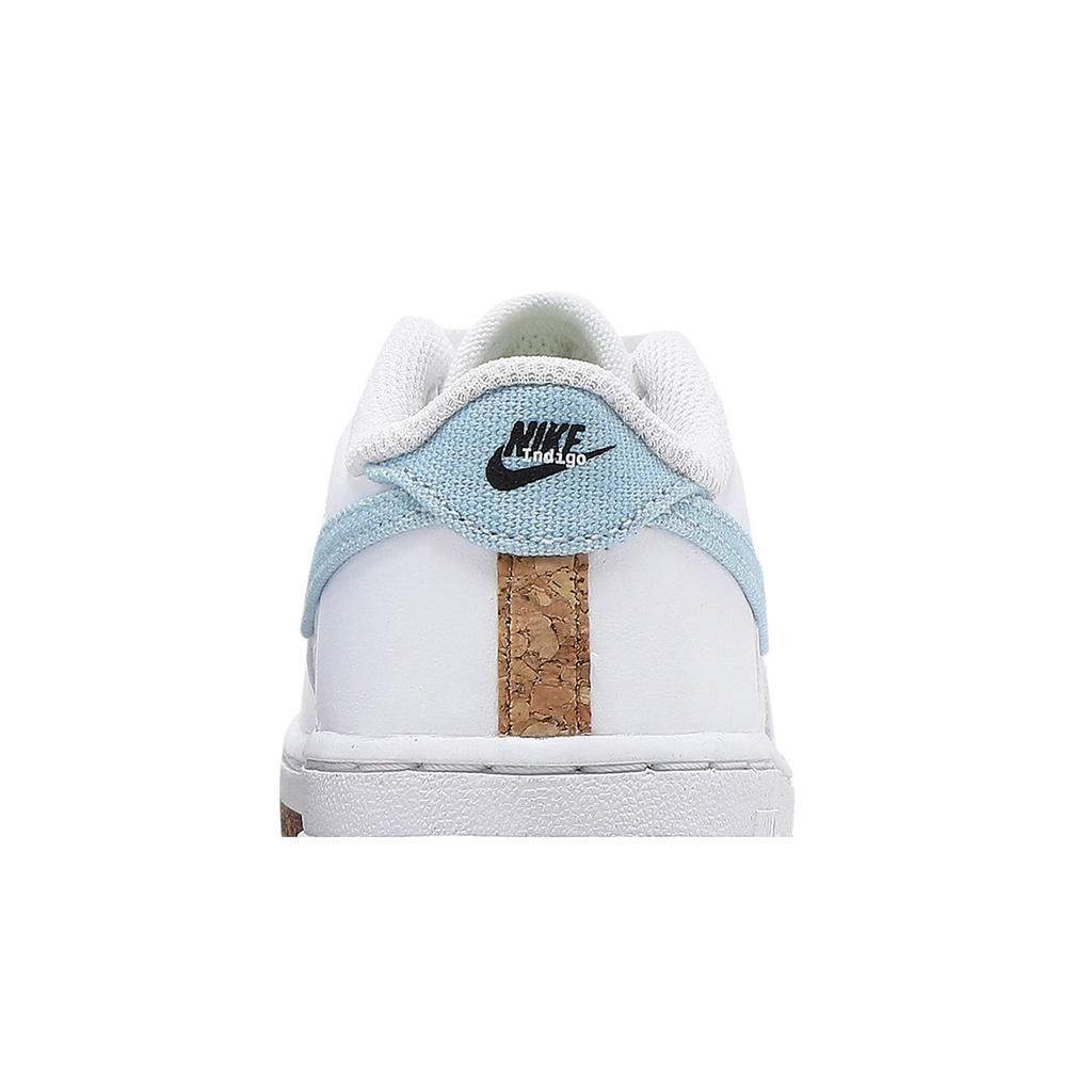 Nike Air Force 1 LV8 Toddler 'Indigo' (Unisex) White / White / Black / Obsidian Toddler Shoes CZ2663 100