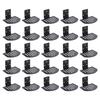 25 Pcs Standing Seam Snow Guards for Metal Roofs, Roof Ice Guard, Stops Roof Snow From Breaking Up Block Stops Breaks for Standing Seam Roofing