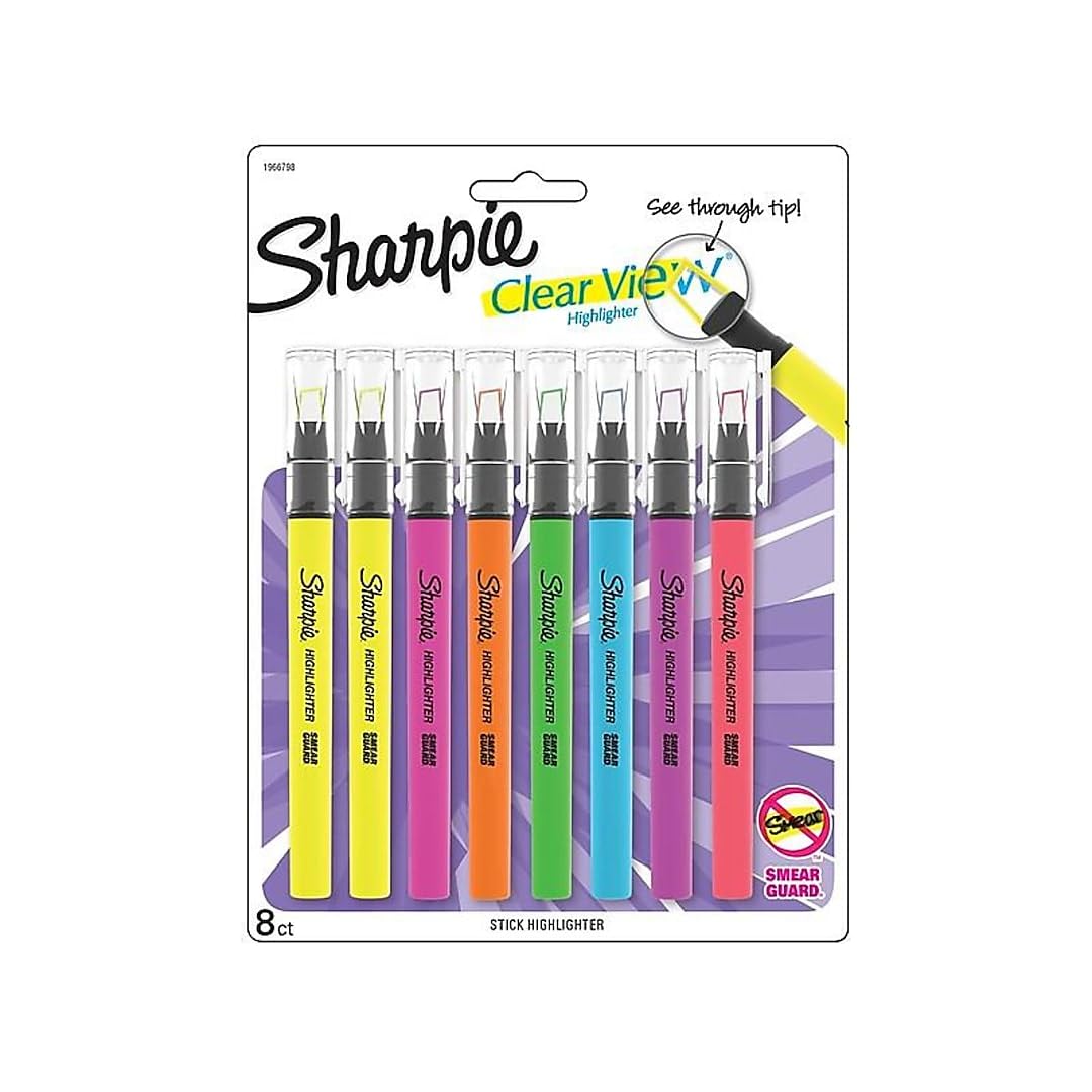 

Текстмаркер Sharpie Clearview Stick