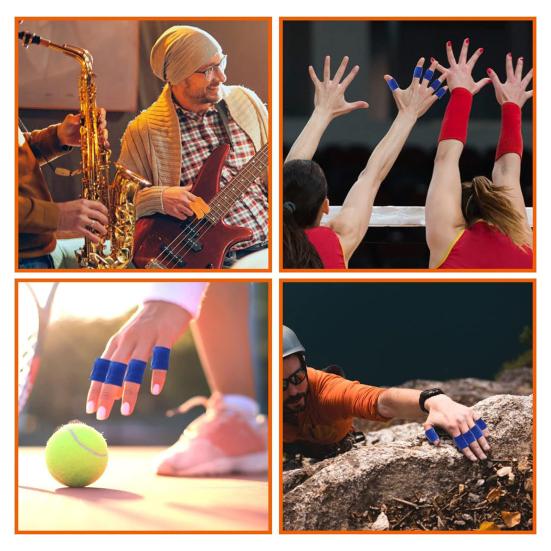 40 Pcs Bowling Thumb Tape Flexible Pre-Cut Thumb Protector Sweatproof Finger Tape