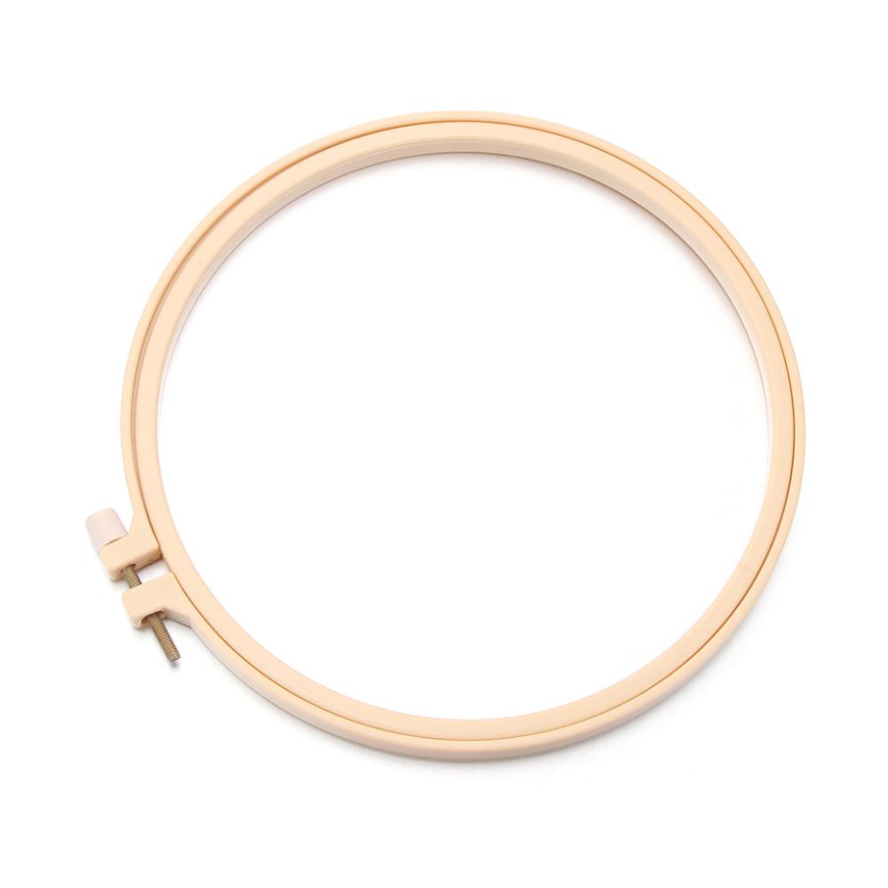 Practical Plastic Handcraft Vintage Pattern Cross Stitch Frame Embroidery Hoop Ring Sewing Tools Needle Arts