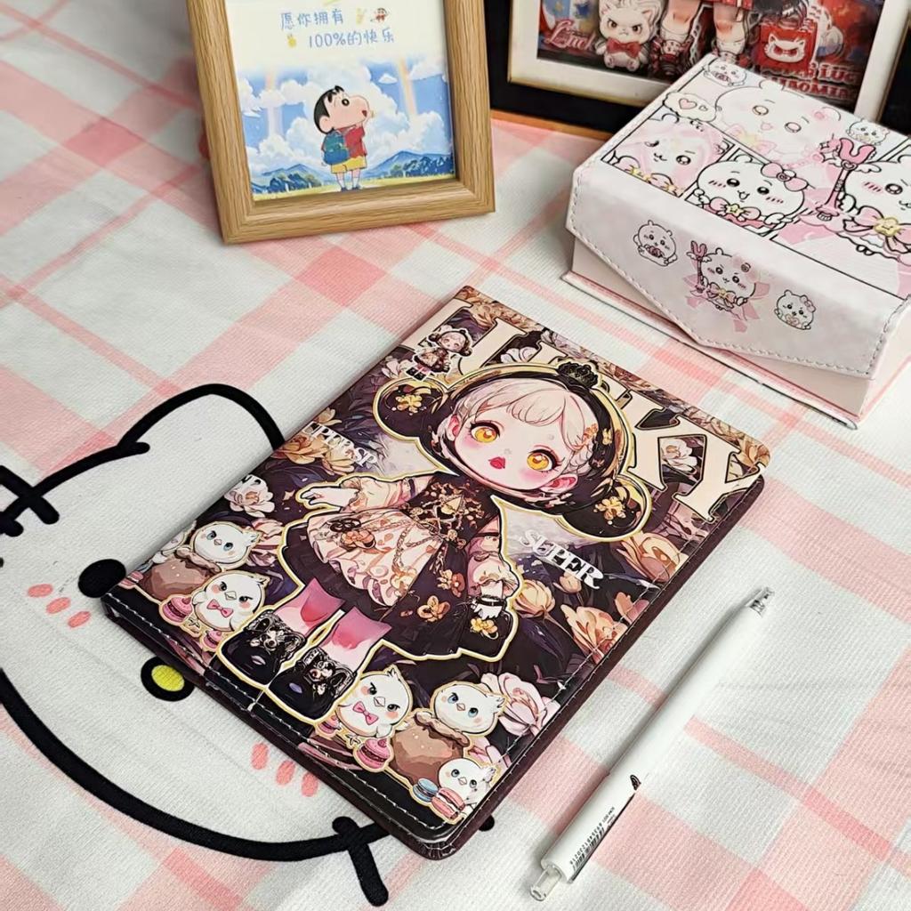 A5 Series Soft Leather Notebook High Value Thickened Color Page Handbook