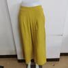 Women's Summer Cotton Linen Elastic Waist Wide-Leg Retro Pants