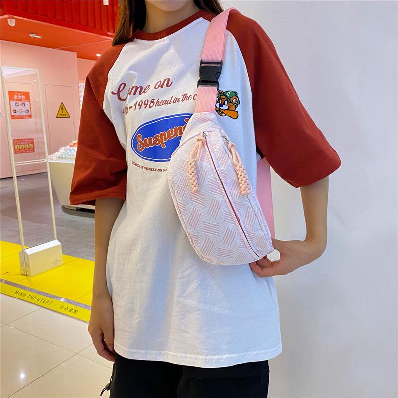 

Women s dumpling bag new shoulder bag fashionable sweet messenger bag розовый