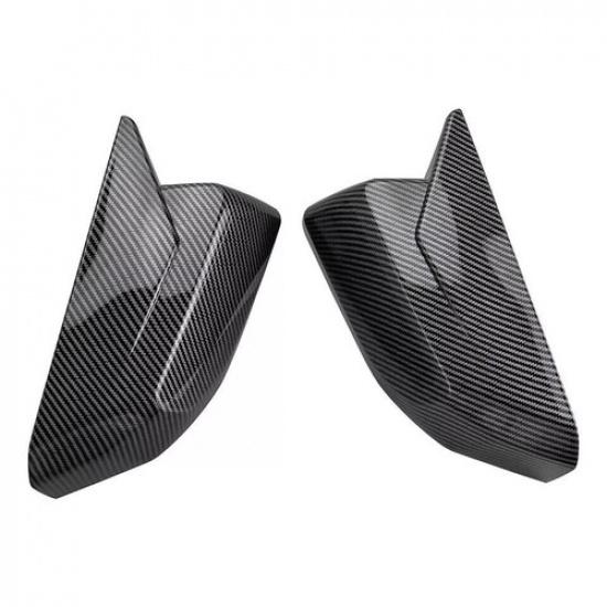 LH+RH For Chevrolet Colorado -up Rearview Side Mirror Cover Wing Cap Trim .