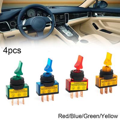 4PCS Rocker Switch Toggle Zubehör Auto Boot Auto