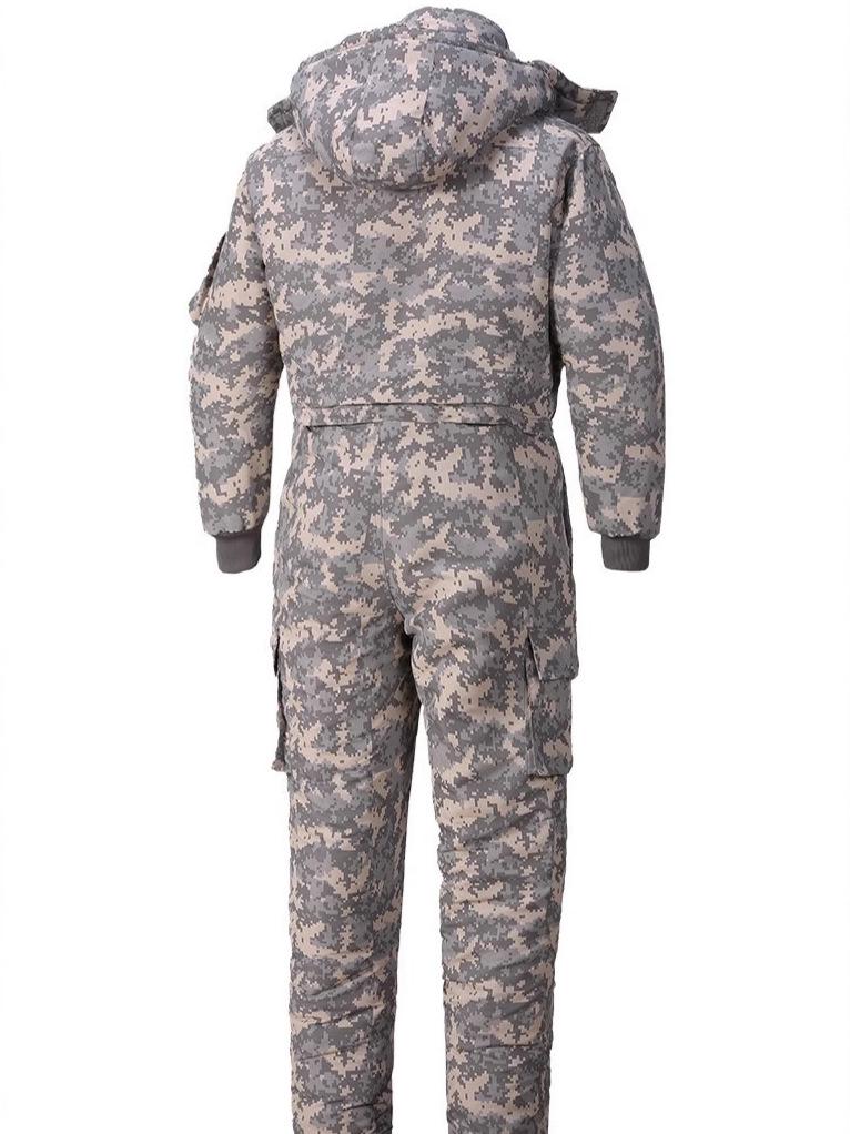 Cold Storage Cotton Jumpsuit Ski Suit & Ice Fishing Winter Workwear