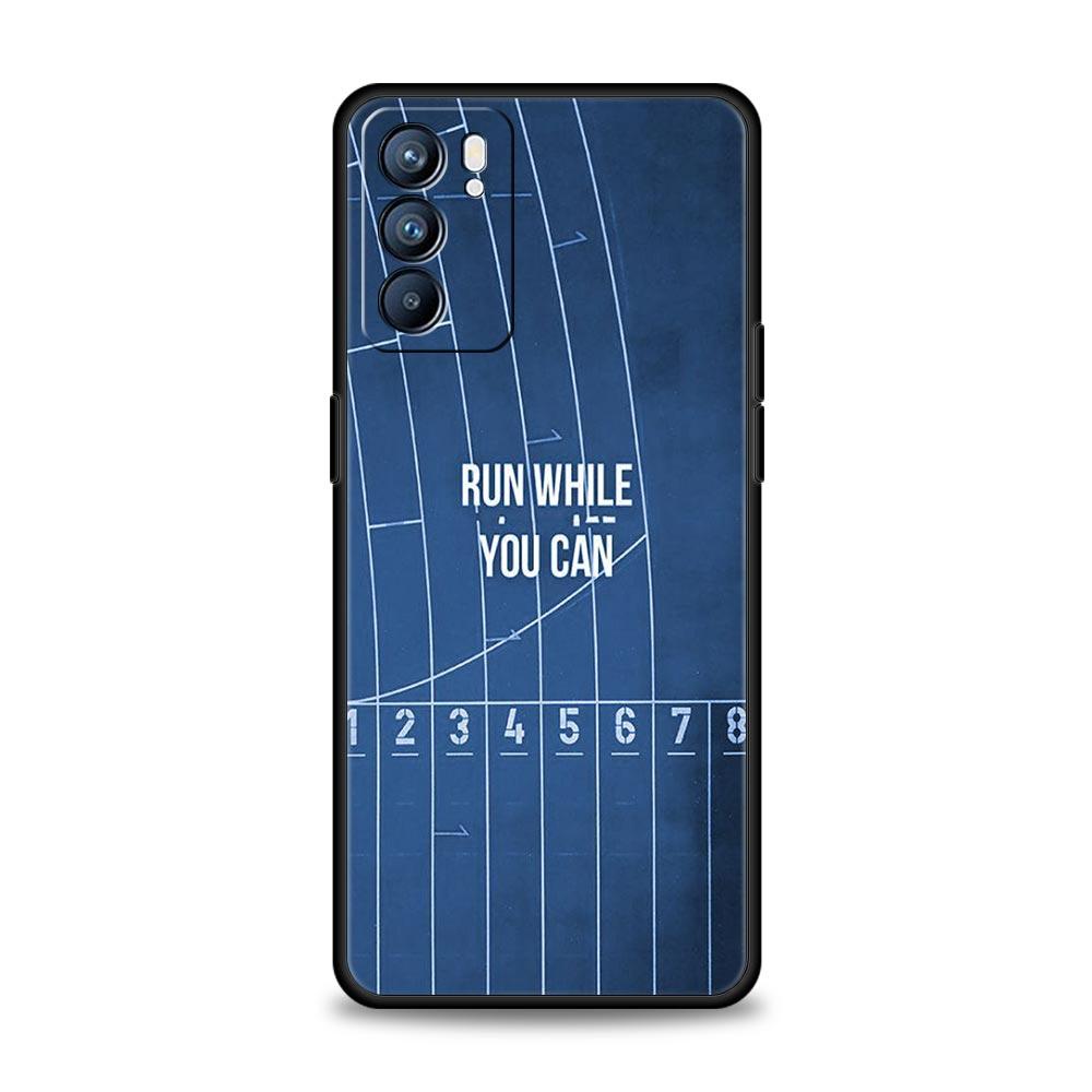 Custodia Telefono Corsa Maratona Per Oppo Reno14 Reno13 Reno12 11 F 10 Find X5 X9 Pro A54 5G A53 A9 A16 A78 4G A80 A98 Cover