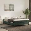 347791 vidaXL Pocket Spring Bed Mattress Dark Green 140x190 Cm Thickness 20 Cm