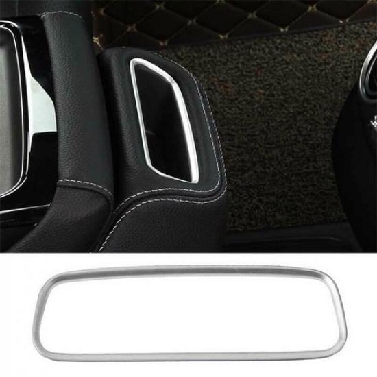 For Benz E-Class W213 Cover Trim 2016- Matte Sliver Car Rear Row Storage Box