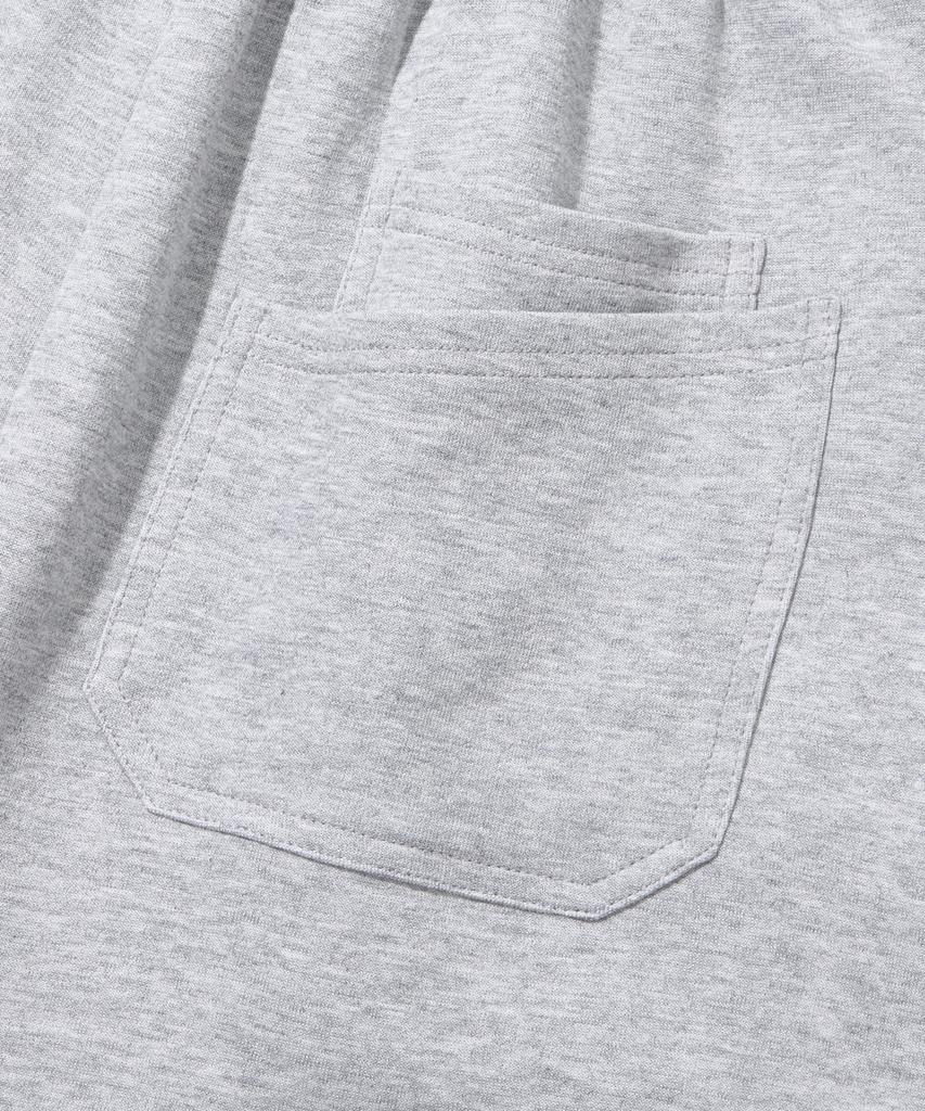 AGOD Side Pleat Curved Sweatpants [Gray]