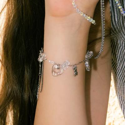 Clear Ice Chain Bracelet_PM24B005HS